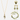 Stella 18K Yellow Gold Peridot Ruby Pendant Earring Bracelet & Ring Set For Women